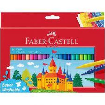Pisaki FABER CASTELL ZAMEK 50 sztuk