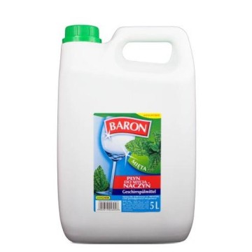 Płyn do mycia naczyń BARON mięta 5l