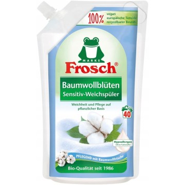Płyn do płukania FROSCH BAUMWOLLBLUTEN 1L