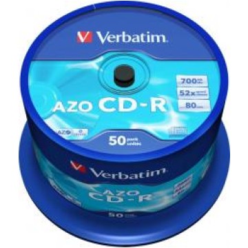 Płyta CD-R 700MB Verbatim a'50 43343 cake