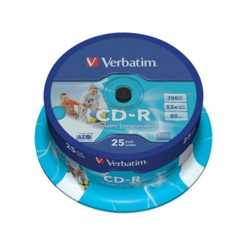 Płyta CD-R 700MB Verbatim Cake a'25 43432