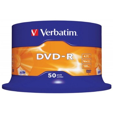 Płyta DVD-R Verbatim Cake a'50 43548