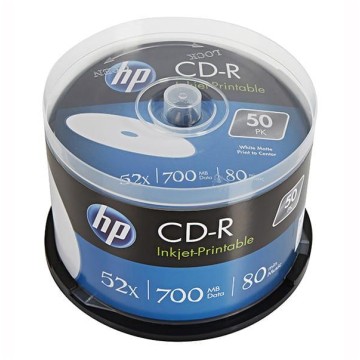 Płyta HP CD-R, 700MB, 52x, 80min. 50szt Printable