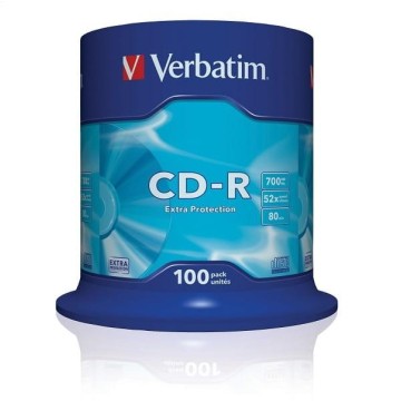 Płyta VERBATIM CD-R 700MB cake 43411 100szt