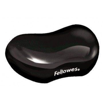 Podkładka pod nadgarstek FELLOWES CRYSTAL czarna