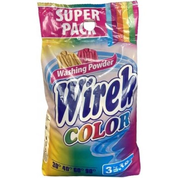 Proszek do prania WIREK w folii 3kg kolor