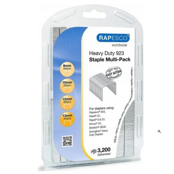 RAPESCO MULTIPACK zszywki 8mm,10mm,12mm,13mm