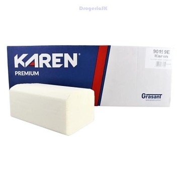 Ręcznik składany ZZ KAREN białe 23x21 2w 3000