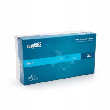 Rękawice nitrylowe EASYCARE XL niebieskie 100szt