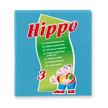 Ścierka Gąbczasta HIPPO KOLORADO 3 sztuki