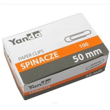 Spinacze okrągłe 50mm YANDA / OK OFFICE 100szt