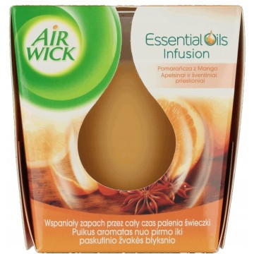 Świeca zapachowa AIR WICK pomarańcza z mango 105g