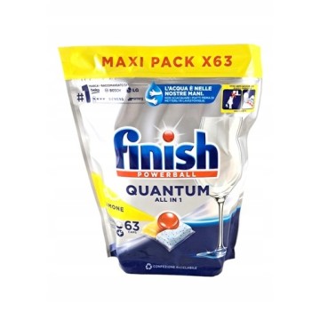 Tabletki do zmywarki FINISH QUANTUM LEMON a'63