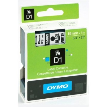 Taśma DYMO D1 19mm x 7m czarno-biała