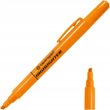 Textmarker CENTROPEN 8722 pomarańczowy neonowy