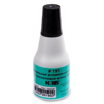 Tusz do stempli 25ml NORIS 191 SPEC. czarny