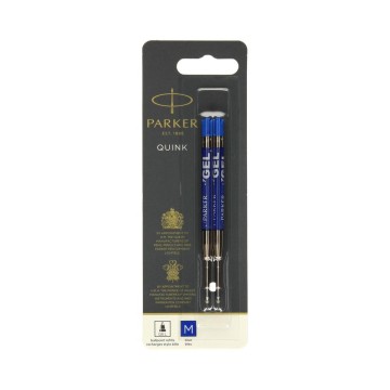 Wkład do długopisu żelowego PARKER M niebieski 2sz