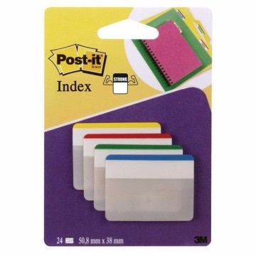 Zakładki indeksujące POST-IT 50,8x38 mix proste