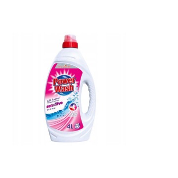 Żel do prania POWER WASH sensitive 4l