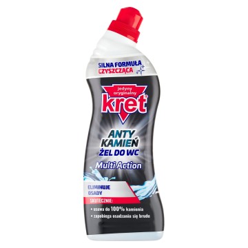 Żel do WC KRET MULTI ACTION anty kamień 750ml