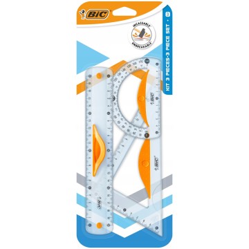 Zestaw geometryczny BIC TRACING 3 elementy