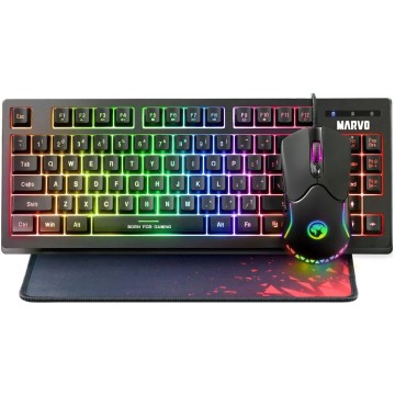Zestaw MARVO CM310 RGB klawiatura mysz podkładka